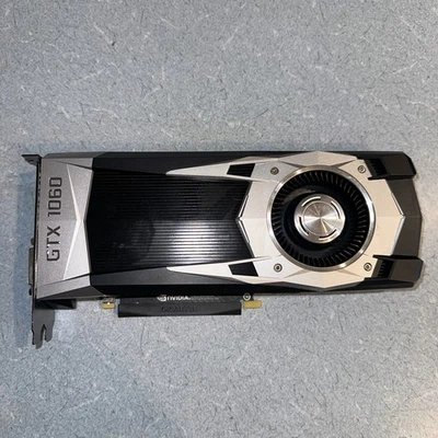 Nvidia Founders Edition GeForce GTX 1060 DVI HDMI DP 6GB GDDR5 PCI-E Video Card - Image 1 of 4