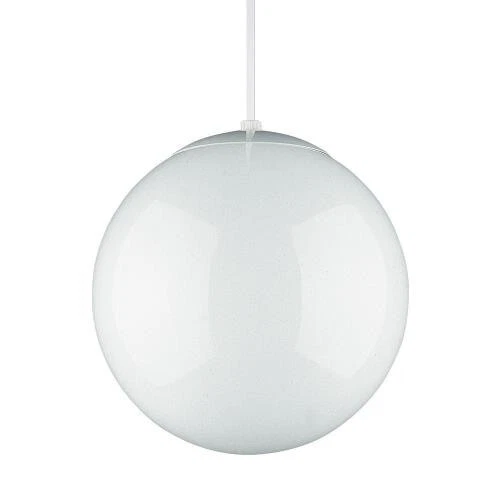 Sea Gull Lighting 6024-15 New Open Light Pendant Ceiling White Globe 14” — 第 1/3 张图片