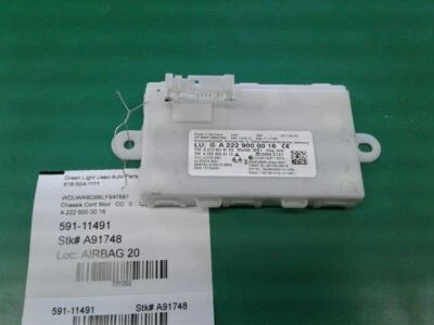 Chassis ECM 205 Type Multifunction Fits 19-21 MERCEDES C-CLASS 112039 Foto 1 de 4