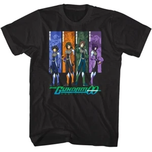 Gundam 00 T Shirt Uomo Piloti Exia Kyrios Dynamos Virtue Japan Tees - Foto 1 di 2