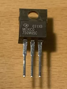 Texas Instrument 750M05C Linear 5V Low-Dropout Voltage Regulator. - Picture 1 of 3