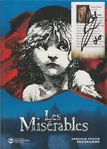 Lucie Jones HAND Signed Les Miserables Programme, Autograph - Picture 1 of 5