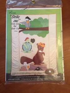 Patrón de Edredón Flying Fingers Strike One De Colección 85 x 60 Doble Talla 1980 # FF30 - Imagen 1 de 2