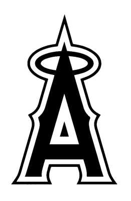 Decal Vinyl Truck Car Sticker - MLB Baseball Los Angeles Angels - Image 1 of 2