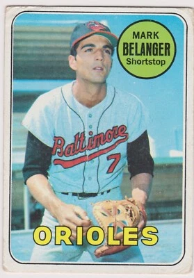1969 Topps - Mark Belanger #299 - Image 1 of 2