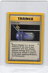 DEFENDER 80/102 - Carta Pokemon WOTC VINTAGE - SET BASE - ILLIMITATO - LP - Foto 1 di 2