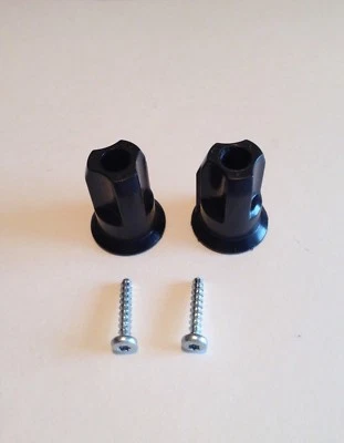 DISON DC40 DC41 DC65 UP13 UP14 UP20 ПАРА ШПИНДЕЛЯ К ЩЕТКЕ АДАПТЕРЫ + винты - Изображение 1 из 2