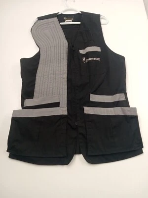 BROWNING Hunting Vest Mens Size 42 Made In USA Vintage Padded Right Side Outdoor - Image 1 of 4
