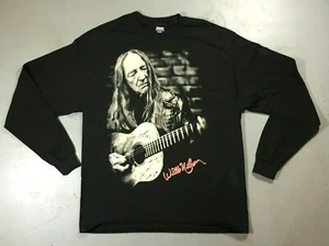 Camicia Willie Nelson 2017 Franks Brothers Austin Texas manica lunga adulto taglia XL - Foto 1 di 9