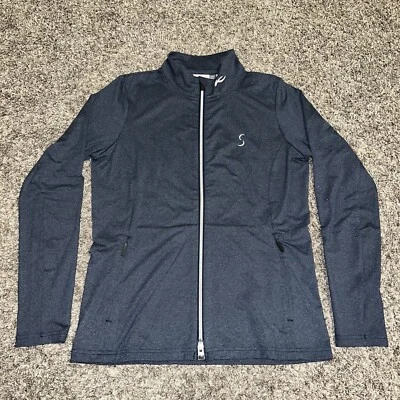 Chaqueta para mujer Kjus Mathilda manga larga cremallera completa azul marino logotipo M Foto 1 de 4