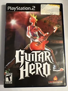 Guitar Hero #1 (PlayStation 2 PS2) Complete with Manual CIB - Picture 1 of 5