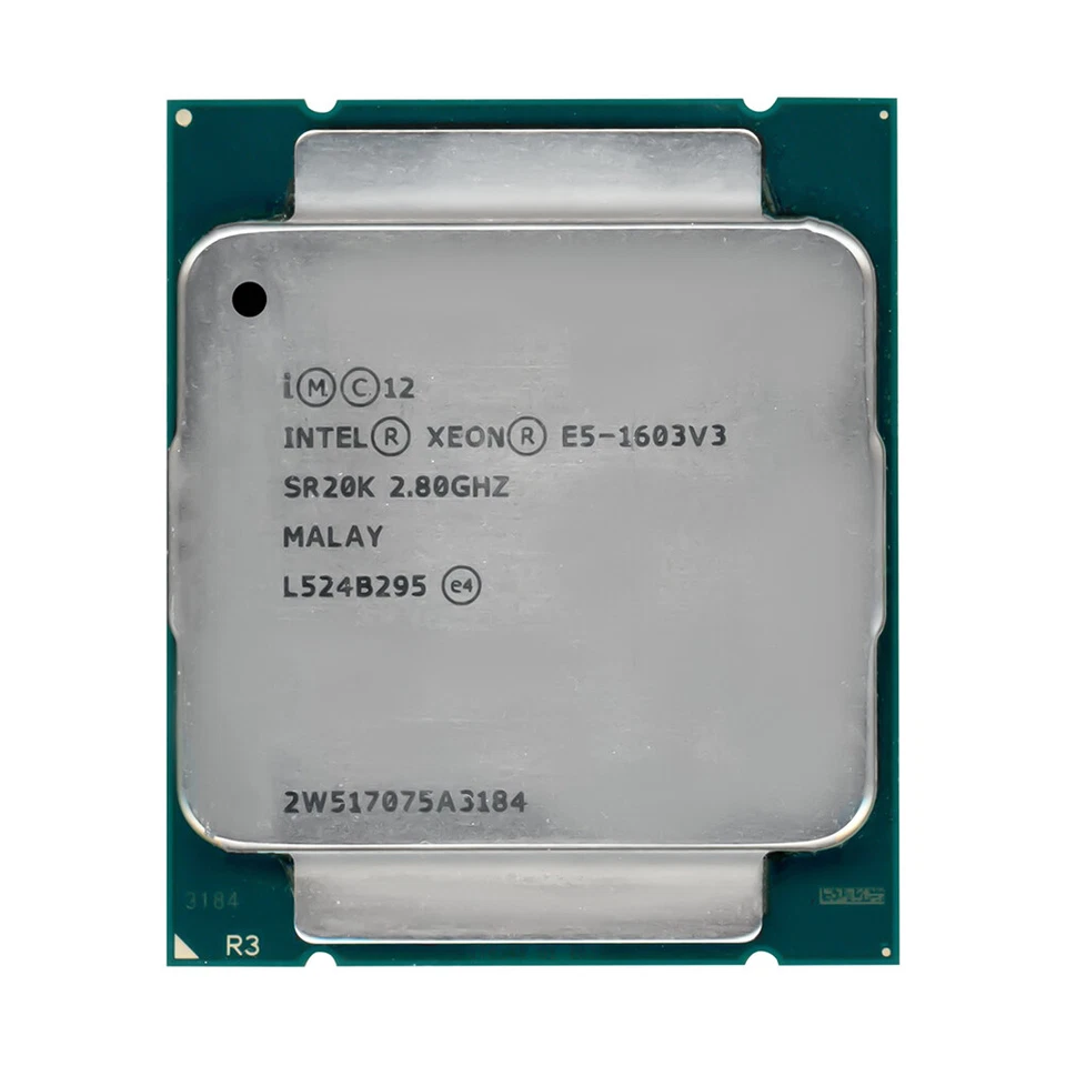 Intel Xeon E5-1603 v3 2.8GHz SR20K Socket 2011-3 - Image 1 of 2