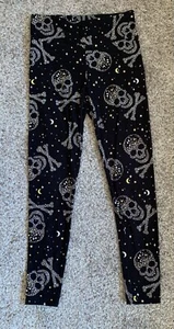 Leggings calavera para mujer pequeños negros - Imagen 1 de 6