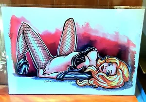 Black Cat 12X18 Art Print! - Picture 1 of 1