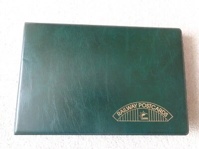 CONJUNTO DE CARTÕES POSTAIS FERROVIÁRIOS CLUBE DE FUTEBOL + ÁLBUM ESPECIAL E ESTOJO SOMENTE VENDAS NO REINO UNIDO - Imagem 1 de 4