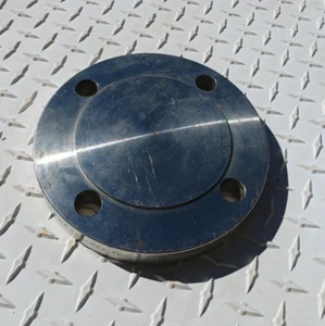 3" 150# Blind Flange, Raised Face 304 SS - Picture 1 of 3