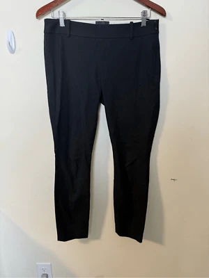 Брюки Minnie J Crew эластичные саржевые черные 4 высоты - Изображение 1 из 3