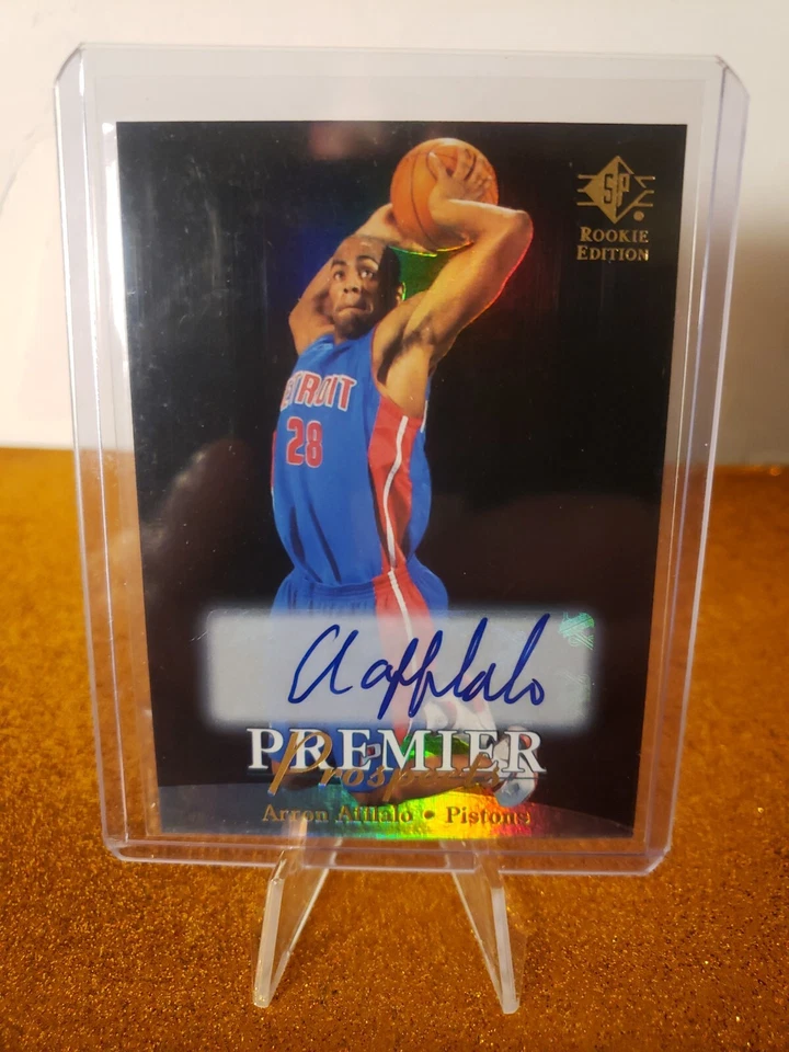 2007-08 SP Rookie Edition Premier Prospects #171 ARRON AFFLALO  Detroit Pistons  - Image 1 of 2