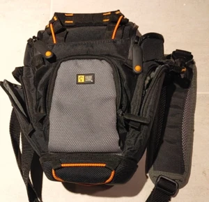 Case Logic SLR Camera Bag, Great Condition, Many Pockets - Black/Gray - Picture 1 of 9