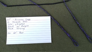 D97/"Fast Flight" Flemish Twist Bow String - PRE-MADE, ready to ship - Picture 1 of 23