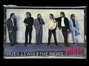 SEALED, Huey Lewis And The News – Fore! OVT 41534, Audio Cassette, CRC, US, 1986 - Picture 1 of 6