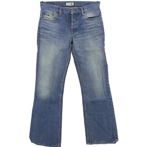 #6072 TOMMY HILFIGER Damen Jeans Hose NEO FLARE ohne Stretch blue blau 30/30 - Picture 1 of 2
