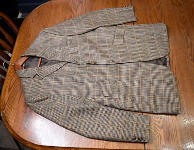 RJ Classcis Tweed Hacking Abrigo Chaqueta Hombre 42R Foxhunt Foto 1 de 4
