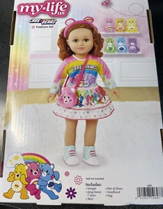 New! - My Life - Care Bears Fashion Set - 6 Piece Set - Skirt, Top, Shoes, Bag - Picture 1 of 2