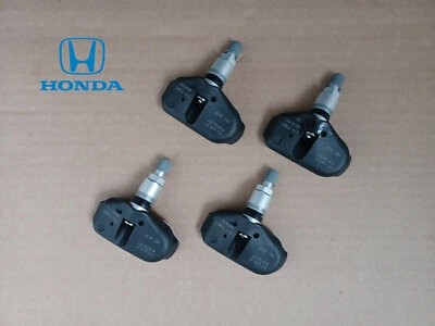 4 ACURA TL 2005 2006 2007 2008 Tire Sensors TPMS OEM Service Kit Genuine set - Image 1 of 4