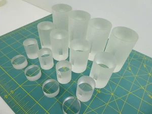 Posten Planparralel Glas Satze für Mikrometer,Passameter Messfl. Paralell.Test - Bild 1 von 6