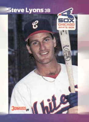 1989 Donruss #253 Steve Lyons - Image 1 of 2