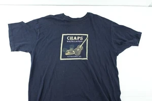 T-shirt vintage Chaps Ralph Lauren uomo taglia L ananas chitarra hawaiana - Foto 1 di 6