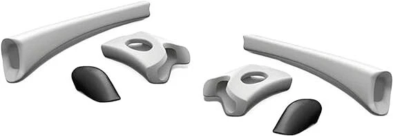 Oakley Flak Jacket XLJ Gloss Blue Frame/ G30 Iridium Lenses W Extra Earsock Kit