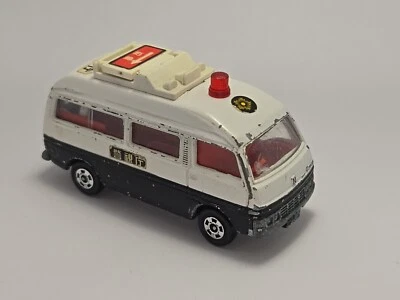 TOMICA 75 Nissan Caravan Patrol Polica Van Escala 1/67 De Colección Usado Die-Cast Foto 1 de 4
