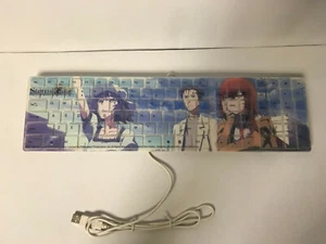 Steins Gate- Kurisu Makise Mayuri Shiina Rintaro Okabe Wired Keyboard - Picture 1 of 4