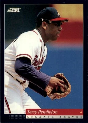 1994 Score MLB Terry Pendleton #72 - Image 1 of 2