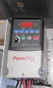 ALLEN BRADLEY POWERFLEX-4 22A-D4P0N104 SERIES-A 2HP 480V DRIVE XLNT USED TAKEOUT - Picture 1 of 10