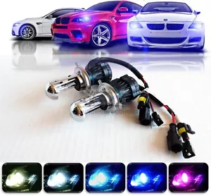 Imperial Bi-Xenon H4 HID Bulbs AC 35W Hi/Lo H/L 4300K 6000K 8000K 10000K 12000K - Picture 1 of 5
