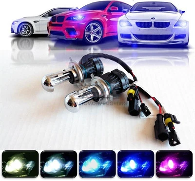 Imperial Bi-Xenon H4 HID Bulbs AC 35W Hi/Lo H/L 4300K 6000K 8000K 10000K 12000K - Image 1 of 4