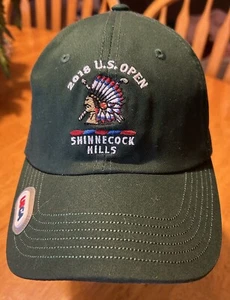 2018 US Open Shinnecock Hills USGA cappello da golf verde regolabile - Foto 1 di 6
