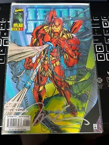 Iron Man #1 - Story: Lee, Art: Portacio (Signed: Jim Lee) 1996 - Heroes Reborn - Picture 1 of 1