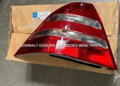 Mercedes Benz S500 S430 S600 S55 AMG 00-02 Left Tail Lamp Assembly 2208200164 - Image 1 of 3