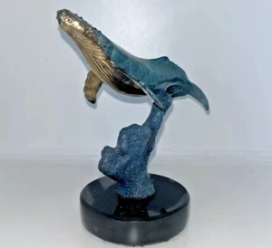 Lassen Bronze Whale Limited Edition, Low SN 15/300, 1993, 5” X 5.5”, - Picture 1 of 10