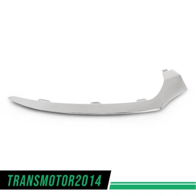 Fit For 2015 Mercedes-Benz C400 Bumper Trim Front Right Passenger Side Chrome Foto 1 de 4