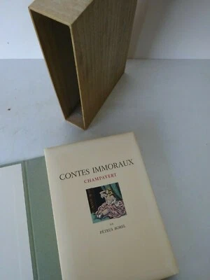 BOREL (Pétrus). Contes immoraux. Champavert. Illustrations de Gradassi. 1951 - Photo 1/4
