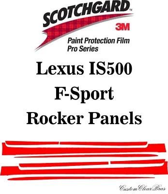 Protección de pintura 3M Scotchgard serie Pro 2022 2023 2024 Lexus IS IS500 F-Sport Foto 1 de 3