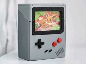 Gameboy styled DECK BOX, Yugioh, Pokemon, MTG Deck Case *80-100 Sleeved Cards - Picture 1 of 2
