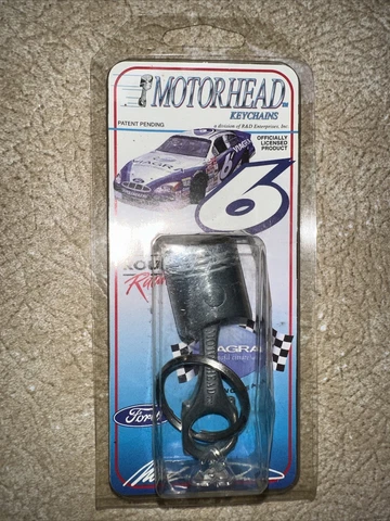 Nascar Mark Martin #6 Piston Key Chain Motörhead NEW Cover