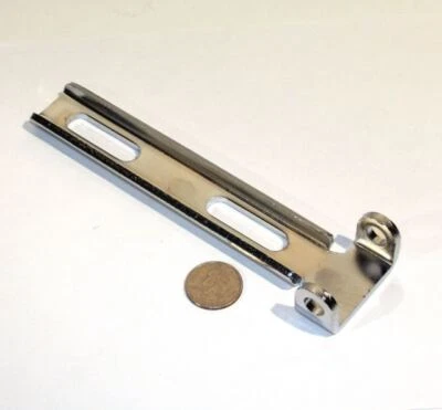 Soporte de montaje de asiento solo cromado soporte de nariz de 7" para asientos individuales personalizados Foto 1 de 3