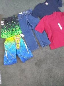 NWT Lot of boys clothes sizes 7-10 - Picture 1 of 5